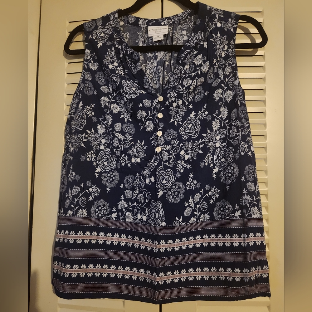 Liz Claiborne Sleeveless Top